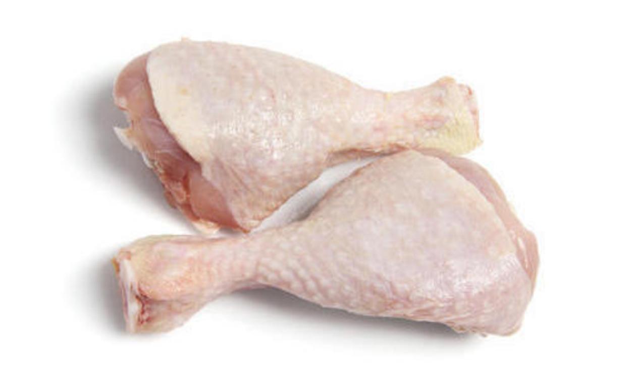 fresh chicken leg